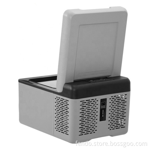 Dual Use Car Camping Refrigerator: 12V/24V/220V Portable Fridge